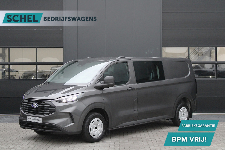Ford Transit Custom 320 2.0 TDCI L2H1 Trend DC 136pk - Carplay - Android - Camera - LED koplampen - Stoel + Stuurverwarming - Rijklaar Ford Transit Custom 320 2.0 TDCI L2H1 Trend DC 136pk - Carplay - Android - Camera - LED koplampen - Stoel + Stuurverwarming - Rijklaar