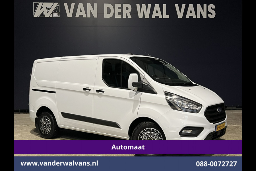 Ford Transit Custom 2.0 TDCI 130pk Automaat L1H1 Euro6 Airco | Camera | LED | Apple Carplay | Stoelverwarming Verwarmde voorruit, Parkeersensoren, Bijrijdersbank