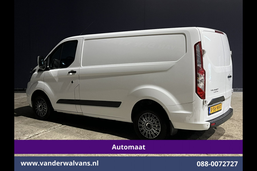 Ford Transit Custom 2.0 TDCI 130pk Automaat L1H1 Euro6 Airco | Camera | LED | Apple Carplay | Stoelverwarming Verwarmde voorruit, Parkeersensoren, Bijrijdersbank