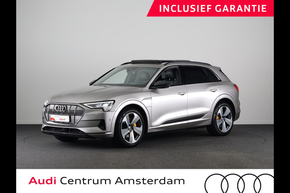 Audi e-tron e-tron 55 quattro advanced 95 kWh 408pk | Panoramadak | lederen bekleding | Assisten Tour pakket | Stoelen elektrisch verstelbaar met geheugen | Bang & Olufsen Premium soundsystem Audi e-tron e-tron 55 quattro advanced 95 kWh 408pk | Panoramadak | lederen bekleding | Assisten Tour pakket | Stoelen elektrisch verstelbaar met geheugen | Bang & Olufsen Premium soundsystem