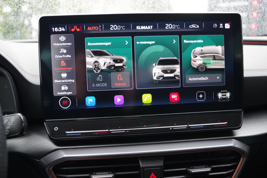 CUPRA Formentor 1.4 e-Hybrid VZ Black Edition 245 PK PHEV, Panoramadak, 360 Camera, Memory, Alcantara, Winterpakket