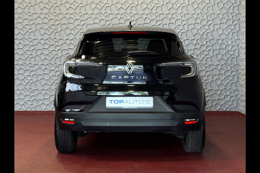 Renault Captur 1.3 MILD HYBRID 160 TECHNO CAMERA 18''LMV STOEL/STUUR .VERW PURE VISION LED 10'' R-LINK NAVI 04/2025 EDC-automaat (Efficiënt Dual Clutch) 7 Versnellingen 1200KG Trekgewicht
