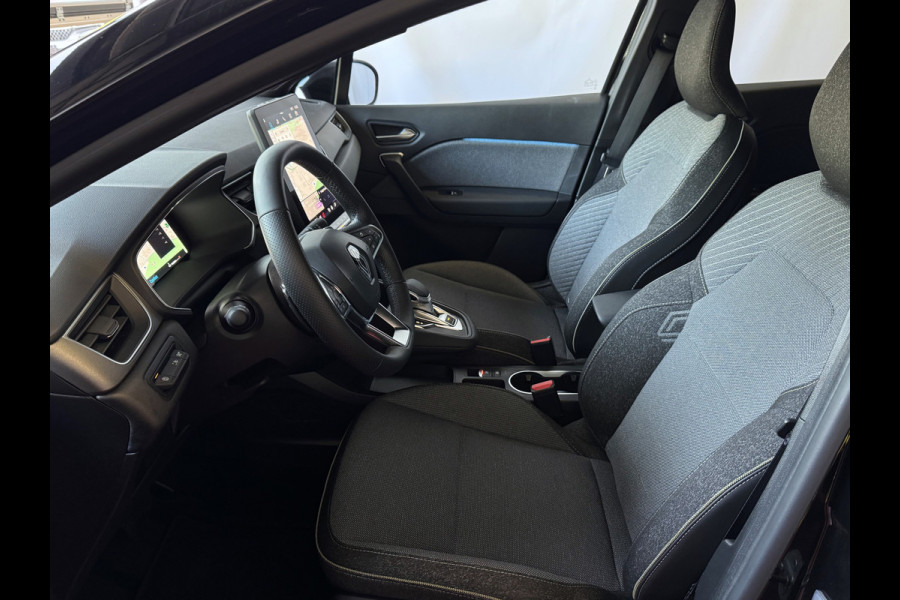 Renault Captur 1.3 MILD HYBRID 160 TECHNO CAMERA 18''LMV STOEL/STUUR .VERW PURE VISION LED 10'' R-LINK NAVI 04/2025 EDC-automaat (Efficiënt Dual Clutch) 7 Versnellingen 1200KG Trekgewicht