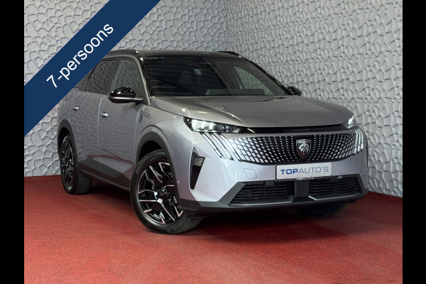 Peugeot 5008 1.2 HYBRID 145 GT GLAZENDAK 7PERS STOEL/STUUR VERW. ELEK.KLEP LED 7P 7 Persoons