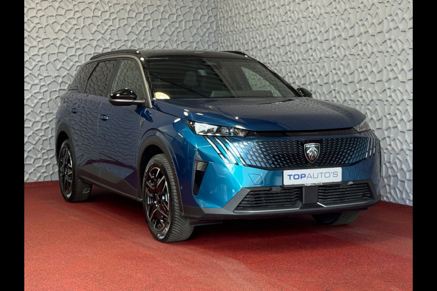 Peugeot 5008 1.2 HYBRID 145 GT ✅NIEUWE AUTO✅ 7PERS OPENDAK STOEL/STUUR VERW. ELEK.KLEP LED 7P 7 Persoons