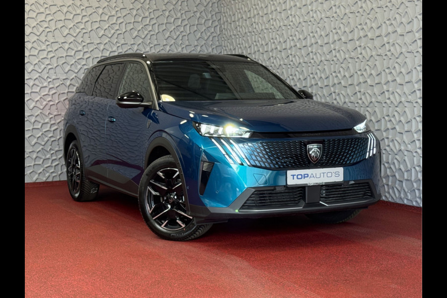 Peugeot 5008 1.2 HYBRID 145 GT ✅NIEUWE AUTO✅ 7PERS OPENDAK STOEL/STUUR VERW. ELEK.KLEP LED 7P 7 Persoons