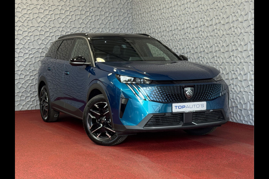 Peugeot 5008 1.2 HYBRID 145 GT ✅NIEUWE AUTO✅ 7PERS OPENDAK STOEL/STUUR VERW. ELEK.KLEP LED 7P 7 Persoons