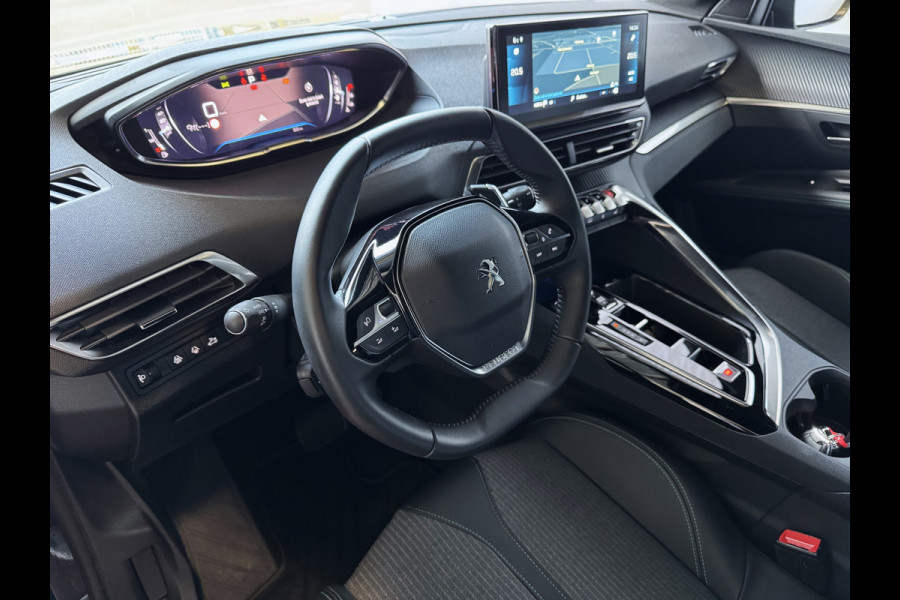 Peugeot 3008 130PK ALLURE LEER I-COCKPIT LED CARPLAY EUROPA.NAVI ELEK.KLEP CAMERA ADAP.CRUISE ZWARTE HEMEL. 2024 ALLURE 2024