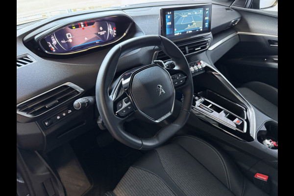 Peugeot 3008 130PK ALLURE LEER I-COCKPIT LED CARPLAY EUROPA.NAVI ELEK.KLEP CAMERA ADAP.CRUISE ZWARTE HEMEL. 2024 ALLURE 2024