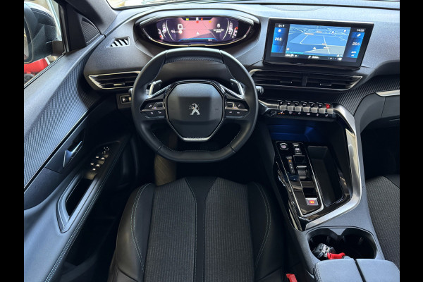 Peugeot 3008 130PK ALLURE LEER I-COCKPIT LED CARPLAY EUROPA.NAVI ELEK.KLEP CAMERA ADAP.CRUISE ZWARTE HEMEL. 2024 ALLURE 2024