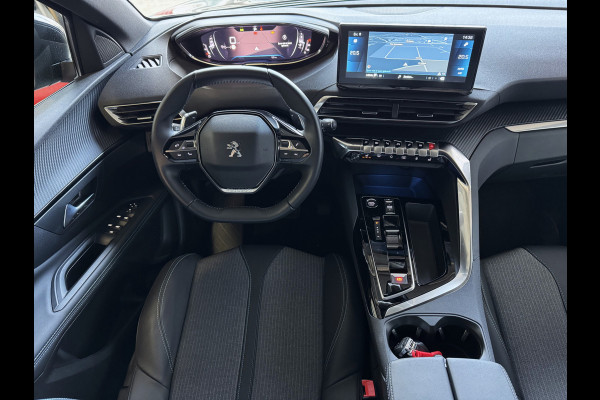 Peugeot 3008 130PK ALLURE LEER I-COCKPIT LED CARPLAY EUROPA.NAVI ELEK.KLEP CAMERA ADAP.CRUISE ZWARTE HEMEL. 2024 ALLURE 2024