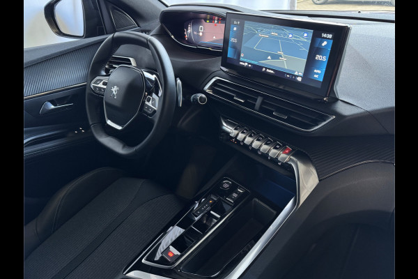 Peugeot 3008 130PK ALLURE LEER I-COCKPIT LED CARPLAY EUROPA.NAVI ELEK.KLEP CAMERA ADAP.CRUISE ZWARTE HEMEL. 2024 ALLURE 2024