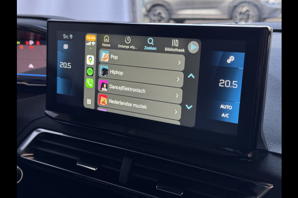Peugeot 3008 130PK ALLURE LEER I-COCKPIT LED CARPLAY EUROPA.NAVI ELEK.KLEP CAMERA ADAP.CRUISE ZWARTE HEMEL. 2024 ALLURE 2024