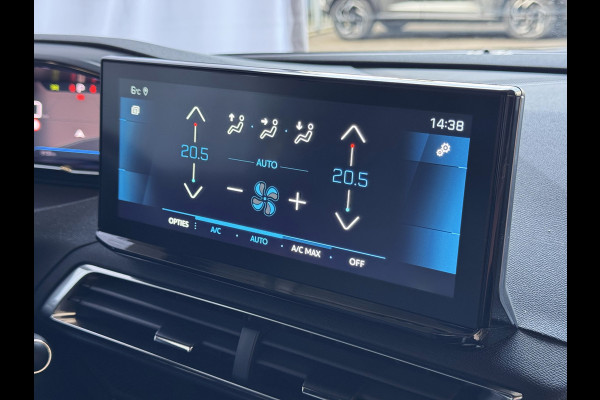 Peugeot 3008 130PK ALLURE LEER I-COCKPIT LED CARPLAY EUROPA.NAVI ELEK.KLEP CAMERA ADAP.CRUISE ZWARTE HEMEL. 2024 ALLURE 2024