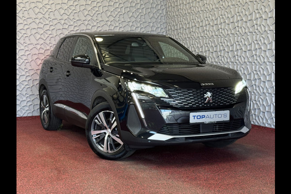 Peugeot 3008 130PK ALLURE LEER I-COCKPIT LED CARPLAY EUROPA.NAVI ELEK.KLEP CAMERA ADAP.CRUISE ZWARTE HEMEL. 2024 ALLURE 2024