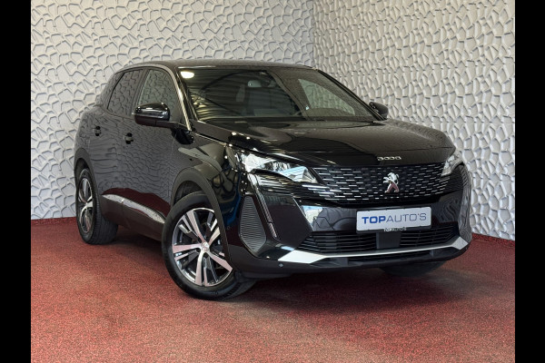 Peugeot 3008 130PK ALLURE LEER I-COCKPIT LED CARPLAY EUROPA.NAVI ELEK.KLEP CAMERA ADAP.CRUISE ZWARTE HEMEL. 2024 ALLURE 2024