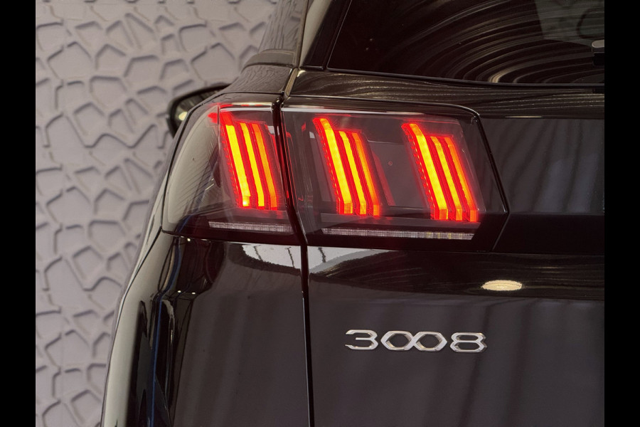 Peugeot 3008 130PK ALLURE LEER I-COCKPIT LED CARPLAY EUROPA.NAVI ELEK.KLEP CAMERA ADAP.CRUISE ZWARTE HEMEL. 2024 ALLURE 2024