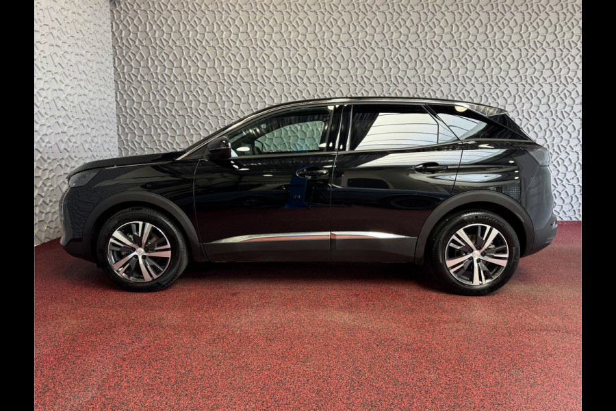 Peugeot 3008 130PK ALLURE LEER I-COCKPIT LED CARPLAY EUROPA.NAVI ELEK.KLEP CAMERA ADAP.CRUISE ZWARTE HEMEL. 2024 ALLURE 2024