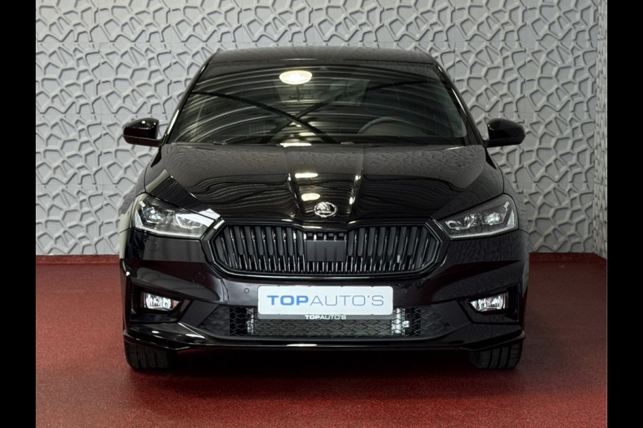 Škoda Fabia 1.0 TSI 116PK MONTE CARLO BLACK CAMERA LED STOEL/STUUR VERW ADAP, CRUISE VIC.COCKPIT 03/2025