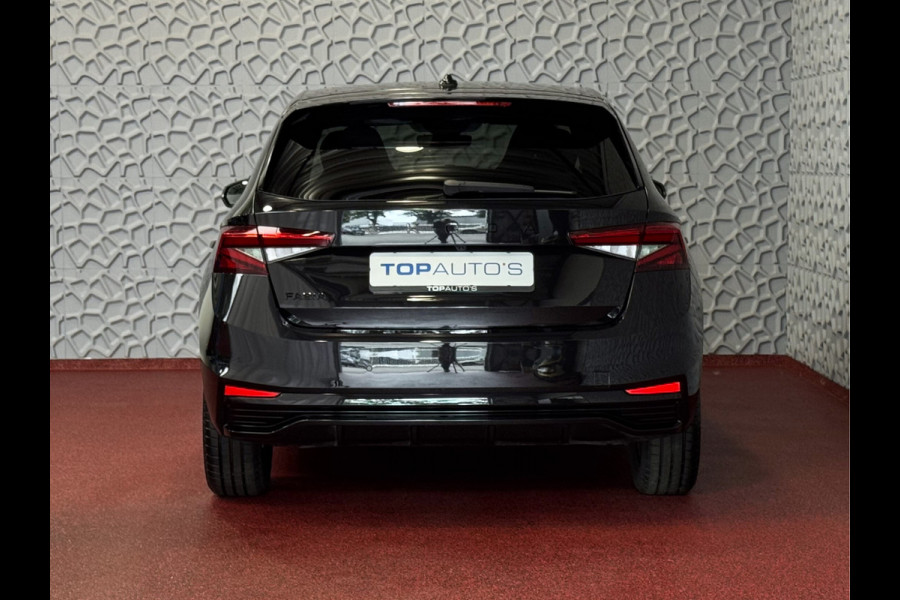 Škoda Fabia 1.0 TSI 116PK MONTE CARLO BLACK CAMERA LED STOEL/STUUR VERW ADAP, CRUISE VIC.COCKPIT 03/2025