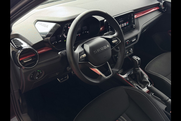 Škoda Fabia 1.0 TSI 116PK MONTE CARLO BLACK CAMERA LED STOEL/STUUR VERW ADAP, CRUISE VIC.COCKPIT 03/2025