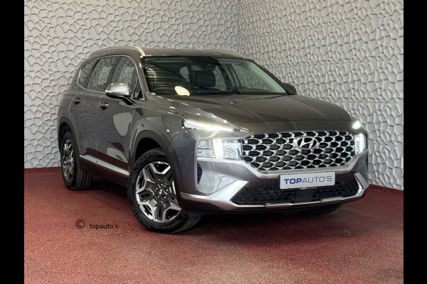 Hyundai Santa Fe 1.6 T-GDI PHEV PREMIUM 7P AWD LEER ELEK.KLEP CAMERA NAVI STOEL/STUUR VERW. PLUG IN HYBRID
