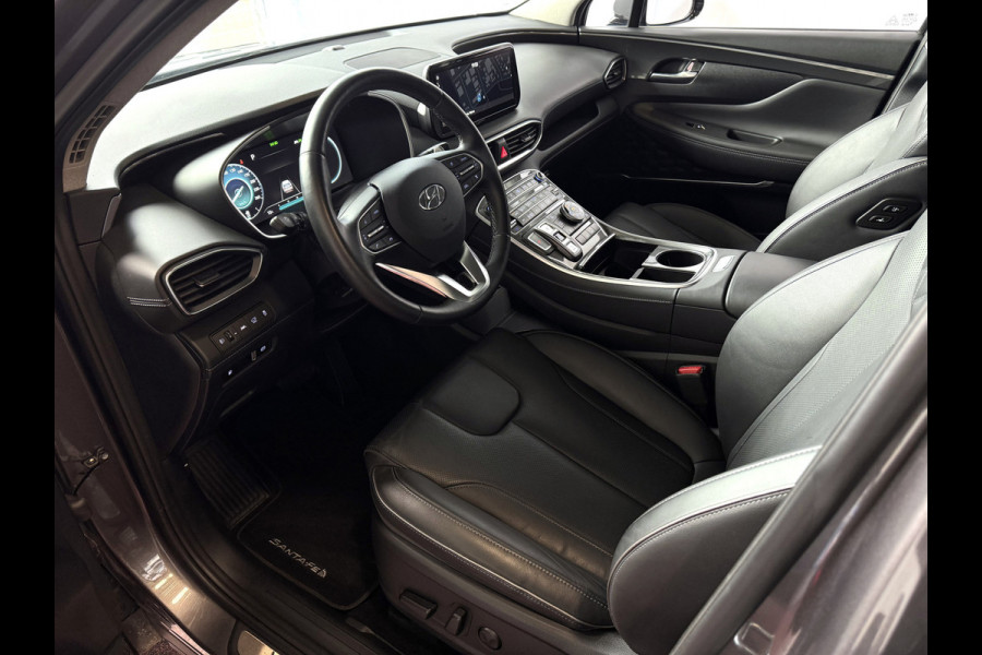 Hyundai Santa Fe 1.6 T-GDI PHEV PREMIUM 7P AWD LEER ELEK.KLEP CAMERA NAVI STOEL/STUUR VERW. PLUG IN HYBRID
