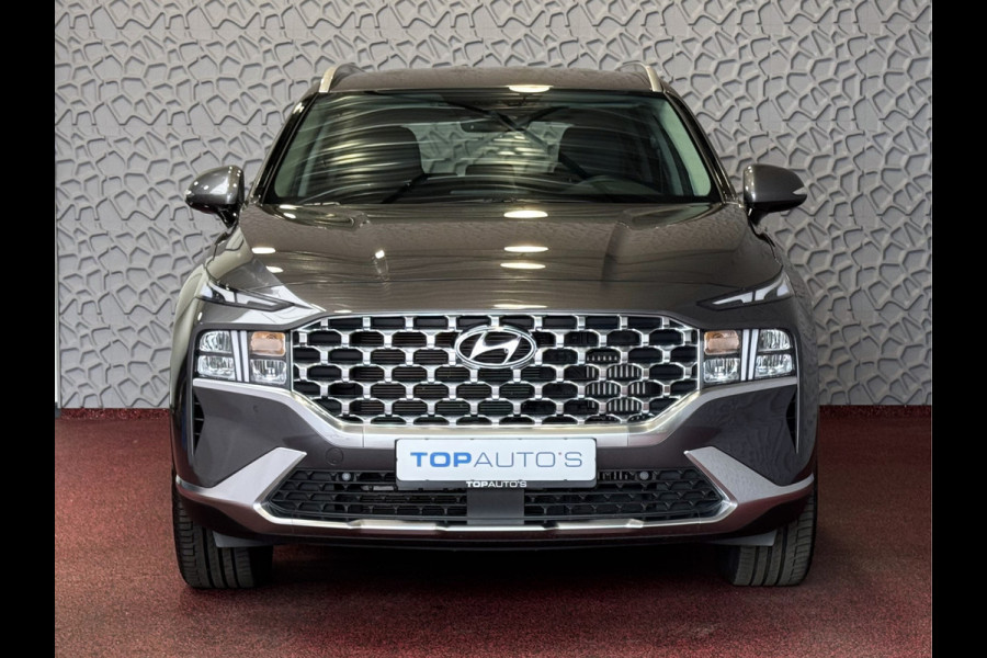 Hyundai Santa Fe 1.6 T-GDI PHEV PREMIUM 7P AWD LEER ELEK.KLEP CAMERA NAVI STOEL/STUUR VERW. PLUG IN HYBRID