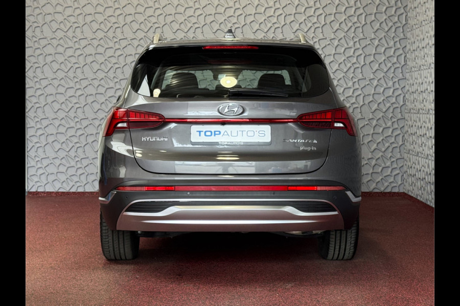 Hyundai Santa Fe 1.6 T-GDI PHEV PREMIUM 7P AWD LEER ELEK.KLEP CAMERA NAVI STOEL/STUUR VERW. PLUG IN HYBRID