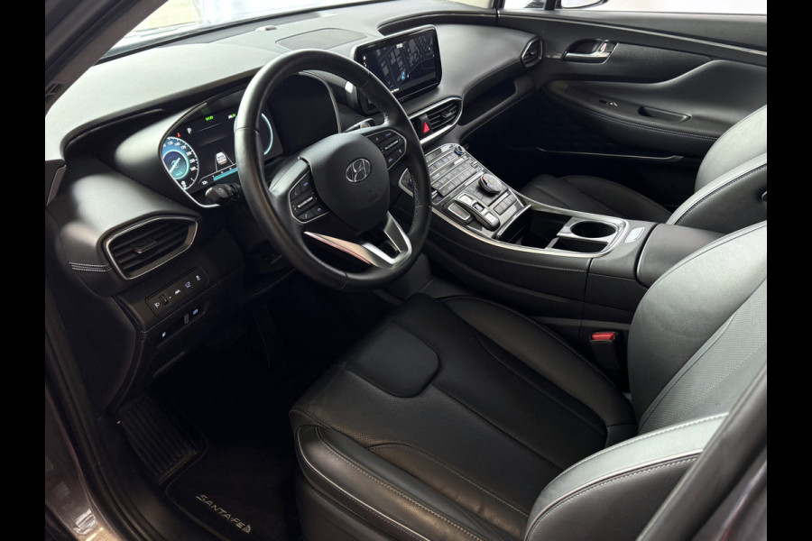Hyundai Santa Fe 1.6 T-GDI PHEV PREMIUM 7P AWD LEER ELEK.KLEP CAMERA NAVI STOEL/STUUR VERW. PLUG IN HYBRID