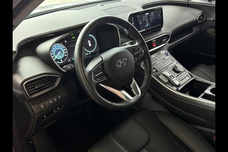 Hyundai Santa Fe 1.6 T-GDI PHEV PREMIUM 7P AWD LEER ELEK.KLEP CAMERA NAVI STOEL/STUUR VERW. PLUG IN HYBRID