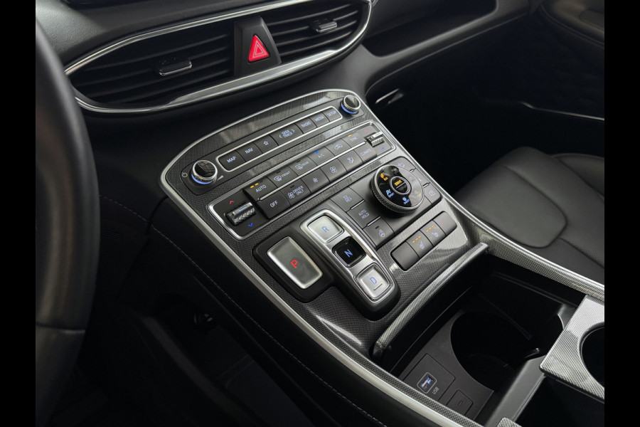 Hyundai Santa Fe 1.6 T-GDI PHEV PREMIUM 7P AWD LEER ELEK.KLEP CAMERA NAVI STOEL/STUUR VERW. PLUG IN HYBRID