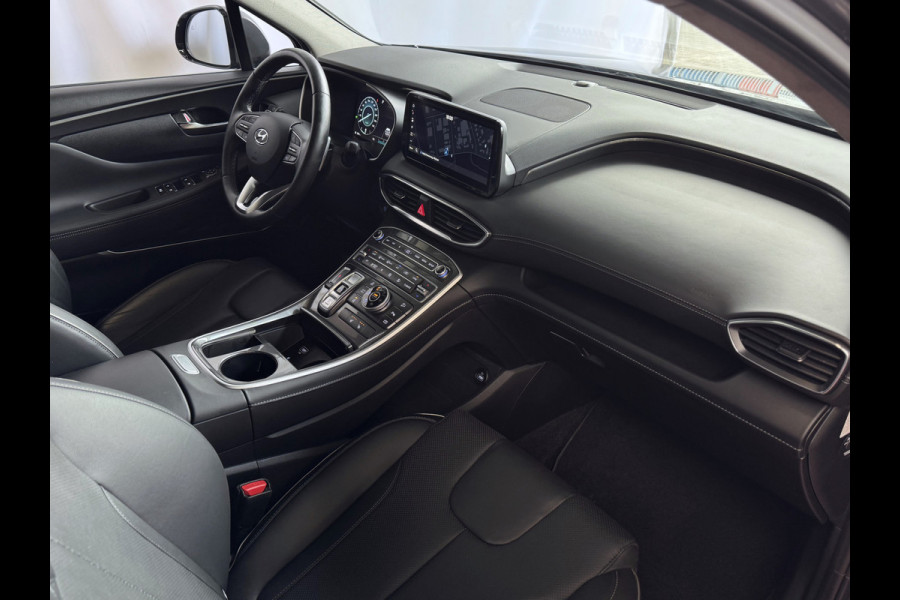 Hyundai Santa Fe 1.6 T-GDI PHEV PREMIUM 7P AWD LEER ELEK.KLEP CAMERA NAVI STOEL/STUUR VERW. PLUG IN HYBRID
