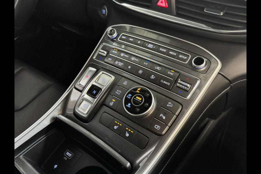 Hyundai Santa Fe 1.6 T-GDI PHEV PREMIUM 7P AWD LEER ELEK.KLEP CAMERA NAVI STOEL/STUUR VERW. PLUG IN HYBRID