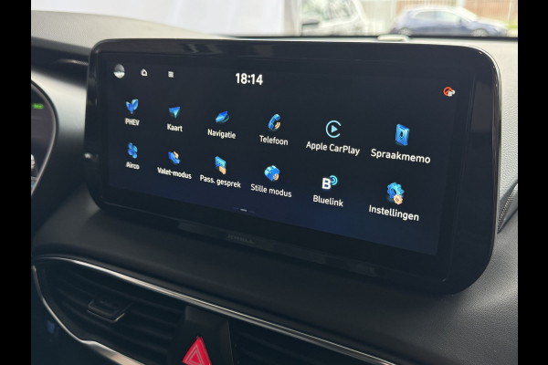 Hyundai Santa Fe 1.6 T-GDI PHEV PREMIUM 7P AWD LEER ELEK.KLEP CAMERA NAVI STOEL/STUUR VERW. PLUG IN HYBRID