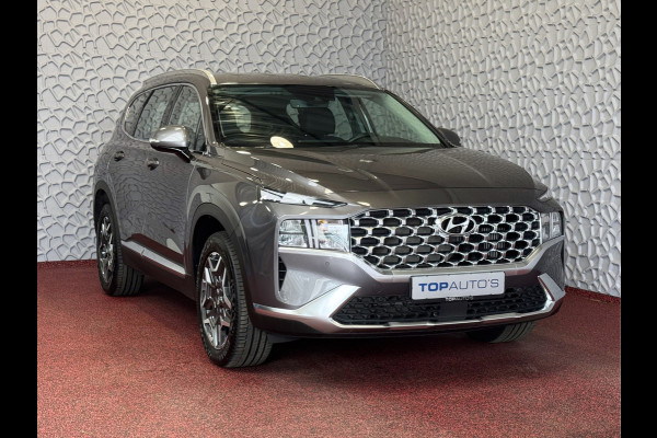 Hyundai Santa Fe 1.6 T-GDI PHEV PREMIUM 7P AWD LEER ELEK.KLEP CAMERA NAVI STOEL/STUUR VERW. PLUG IN HYBRID