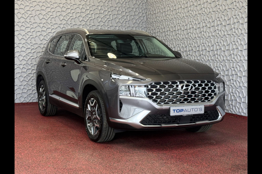 Hyundai Santa Fe 1.6 T-GDI PHEV PREMIUM 7P AWD LEER ELEK.KLEP CAMERA NAVI STOEL/STUUR VERW. PLUG IN HYBRID