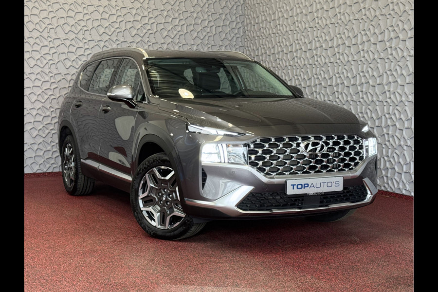 Hyundai Santa Fe 1.6 T-GDI PHEV PREMIUM 7P AWD LEER ELEK.KLEP CAMERA NAVI STOEL/STUUR VERW. PLUG IN HYBRID