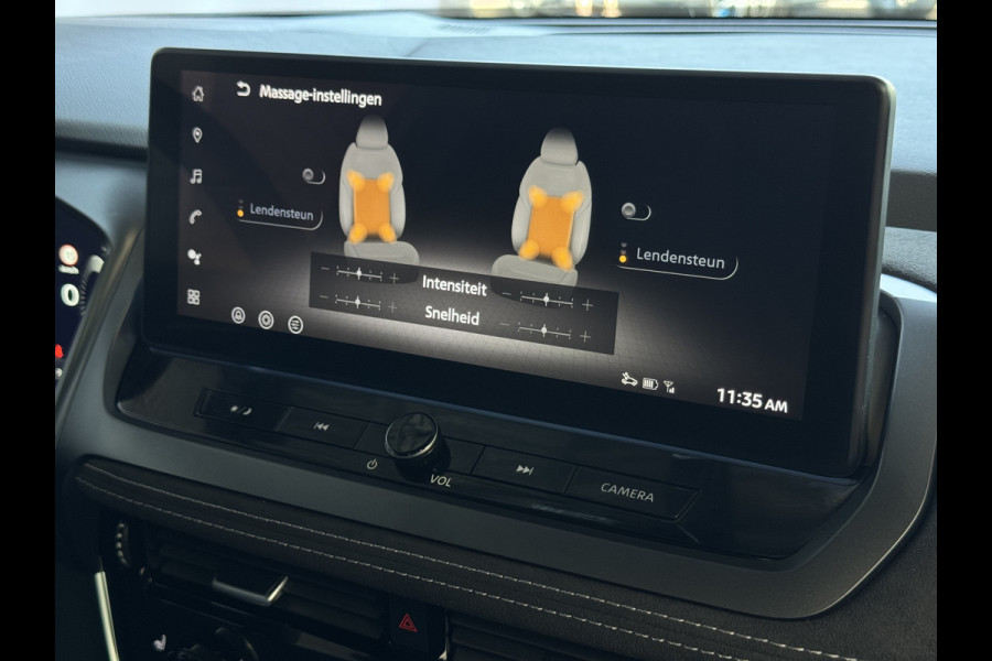Nissan QASHQAI 1.3 MHEV 160PK TEKNA PLUS BOSE 20''LMV LEER ALCANTARA PANO MASSAGE BOSE STOEL/STUUR/RUIT VERW MATRIX.LED ELEK.KLEP HEADUP 20''LM 03/2025