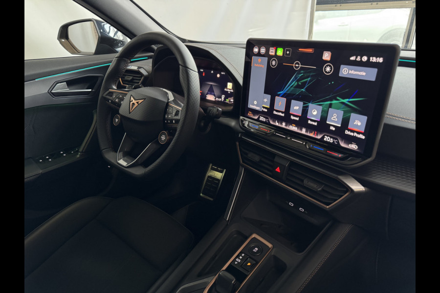 CUPRA Formentor ✅NW MODEL✅ 1.5 eTSI 150 MHEV CAMERA STOEL/STUUR ELEK.KLEP VERW. LED LEER CARPLAY ZWARTE.HEMEL 08/2024