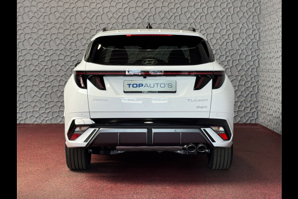 Hyundai Tucson NIEUWE AUTO 1.6 T-GDI PHEV 252PK 4WD N-LINE SKY PANO. 360.CAMERA SMART.PARK ELEK.KLEP ELEK.STOEL/GEHEUG.VERWARMD SUBWFR 19''LMV  PLUG IN HYBRIDE - 5 JAAR GARANTIE