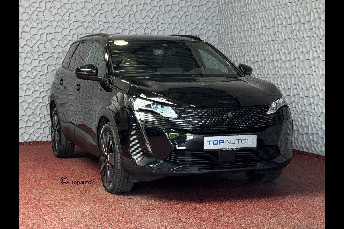 Peugeot 5008 GT BLACK PACK 7P CAMERA NAVI I-COCKPIT LED ELEK.KLEP STOELVERW. LEER LED 2024 7PERS 7PERSOONS