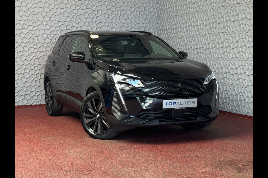 Peugeot 5008 GT BLACK PACK 7P CAMERA NAVI I-COCKPIT LED ELEK.KLEP STOELVERW. LEER LED 2024 7PERS 7PERSOONS