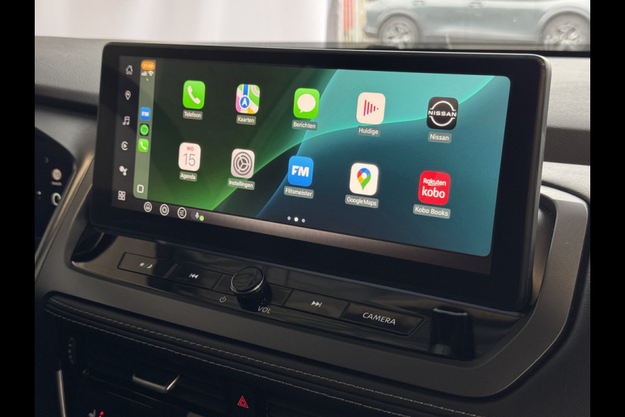 Nissan QASHQAI 1.3 MHEV 160PK TEKNA PLUS BOSE 20''LMV LEER ALCANTARA PANO MASSAGE BOSE STOEL/STUUR/RUIT VERW MATRIX.LED ELEK.KLEP HEADUP 20''LM 03/2025