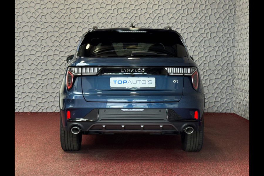 Lynk & Co 01 ✅ NIEUWE AUTO ✅ 2025  / STUUR/STOEL VERW. 1.5 261 PK ZWARTE HEMEL 360CAM 4 JAAR GARANTIE PHEV Plug-in Hybrid