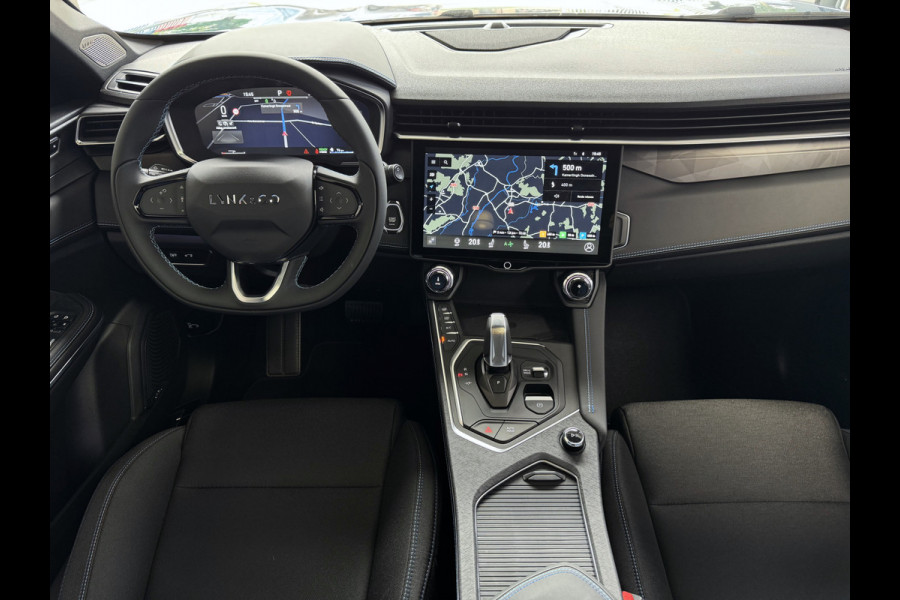 Lynk & Co 01 ✅ NIEUWE AUTO ✅ 2025  / STUUR/STOEL VERW. 1.5 261 PK ZWARTE HEMEL 360CAM 4 JAAR GARANTIE PHEV Plug-in Hybrid