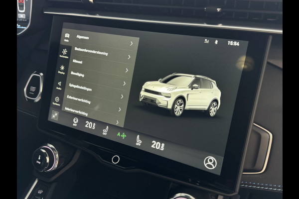 Lynk & Co 01 ✅ NIEUWE AUTO ✅ 2025  / STUUR/STOEL VERW. 1.5 261 PK ZWARTE HEMEL 360CAM 4 JAAR GARANTIE PHEV Plug-in Hybrid