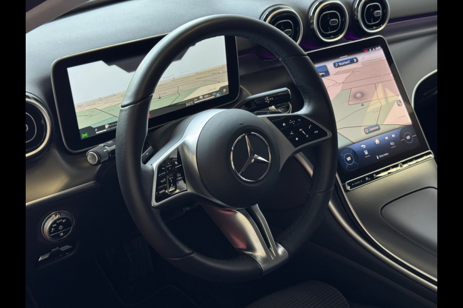 Mercedes-Benz C-Klasse 300e 313PK PHEV 12/2024 AVANTGARDE TREKHAAK DISTRONIC CAMERA ELEK/STOEL/VERWARMD 12/2024 PHEV PLUG IN HYBRIDE