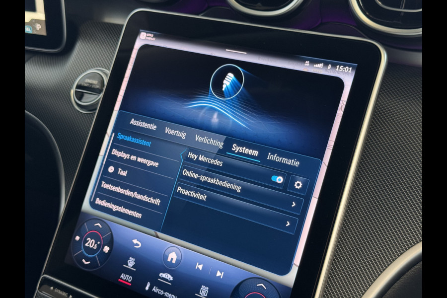 Mercedes-Benz C-Klasse 300e 313PK PHEV 12/2024 AVANTGARDE TREKHAAK DISTRONIC CAMERA ELEK/STOEL/VERWARMD 12/2024 PHEV PLUG IN HYBRIDE