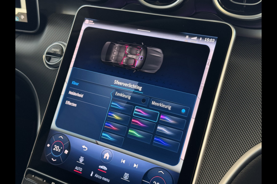 Mercedes-Benz C-Klasse 300e 313PK PHEV 12/2024 AVANTGARDE TREKHAAK DISTRONIC CAMERA ELEK/STOEL/VERWARMD 12/2024 PHEV PLUG IN HYBRIDE